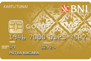 BNI Kartu Tunai Gold VISA