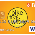 BNI Bike To Work Card Gold VISA
