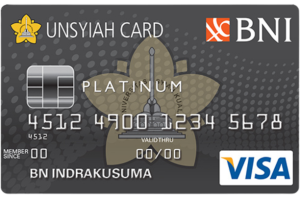 BNI UNSYIAH Card Platinum VISA