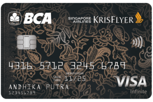 BCA Singapore Airlines KrisFlyer Infinite VISA