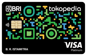 bri tokopedia card