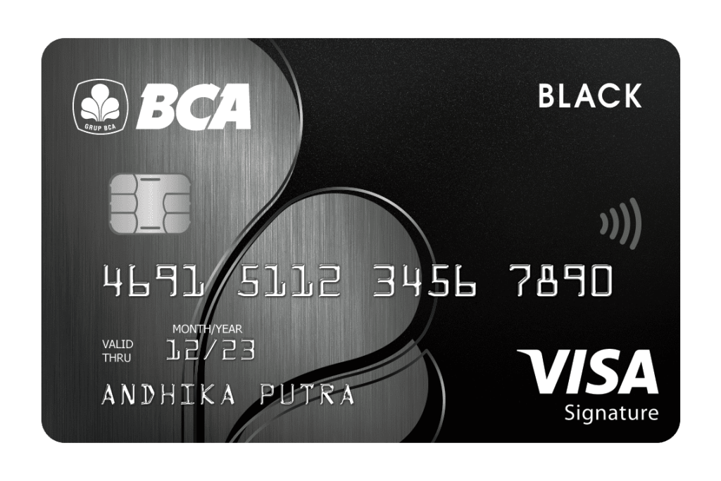 Kartu Kredit BCA Visa Black Signature