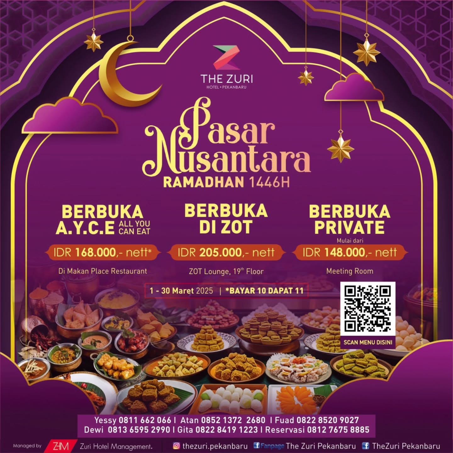 Promo bukber Zuri Hotel Pekanbaru