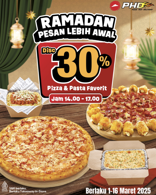 Promo Pizza Hut Pesan Awal