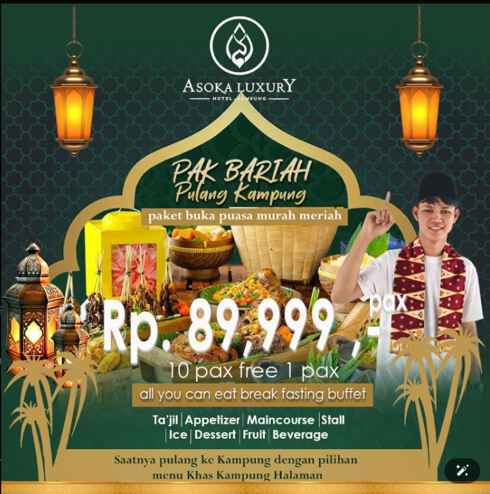 Promo bukber Asoka Luxury Hotel