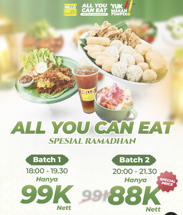 Promo bukber Pempek Beringin Demang