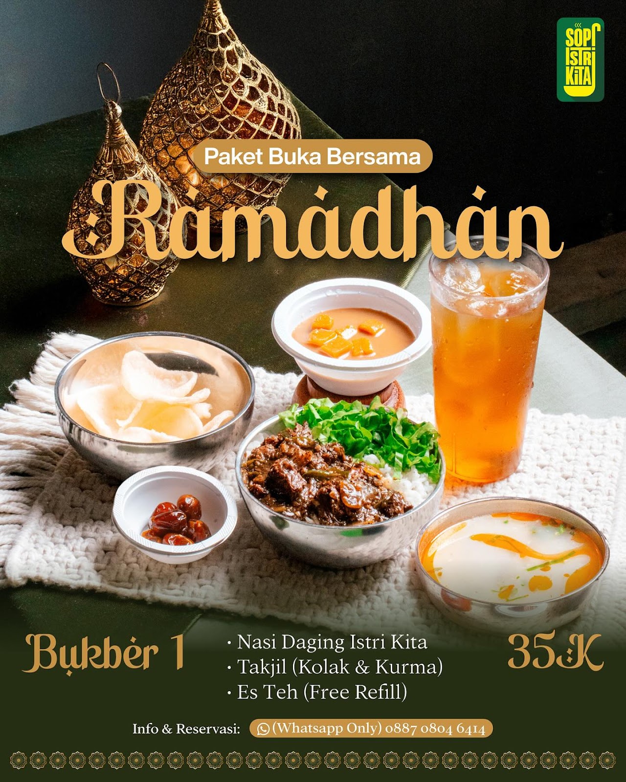 Promo bukber Pekanbaru Sop Istri