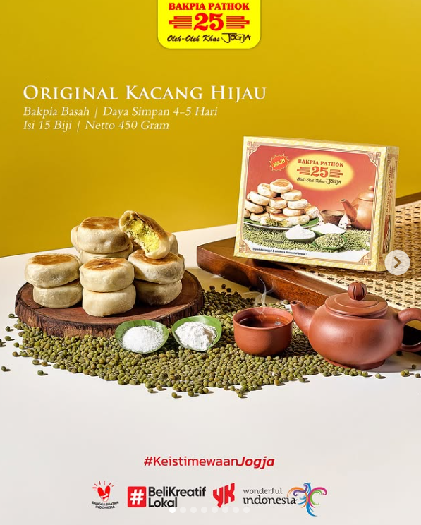 Hampers lebaran Bakpia Pathok 25