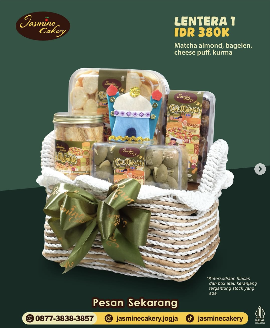 Jasmine Cake Jogja hampers