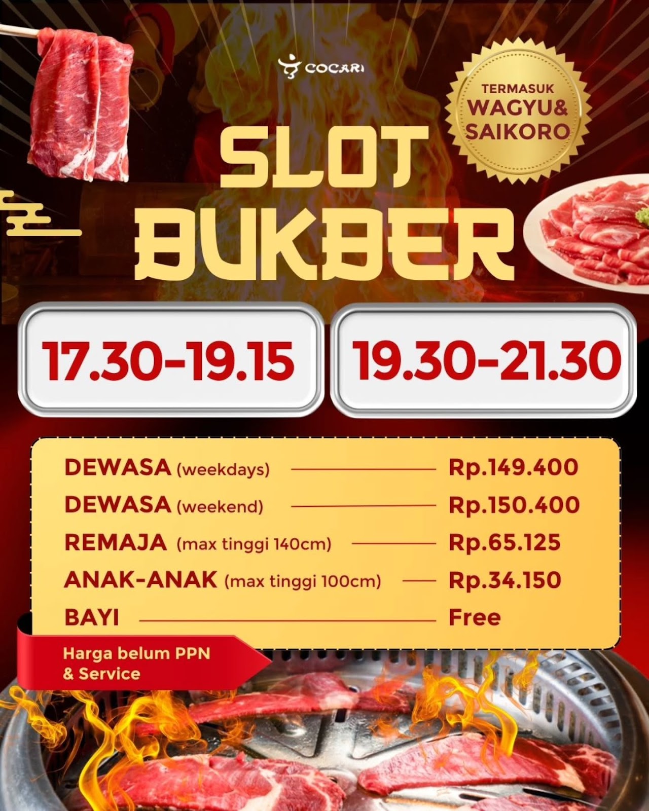 Promo bukber Cocari