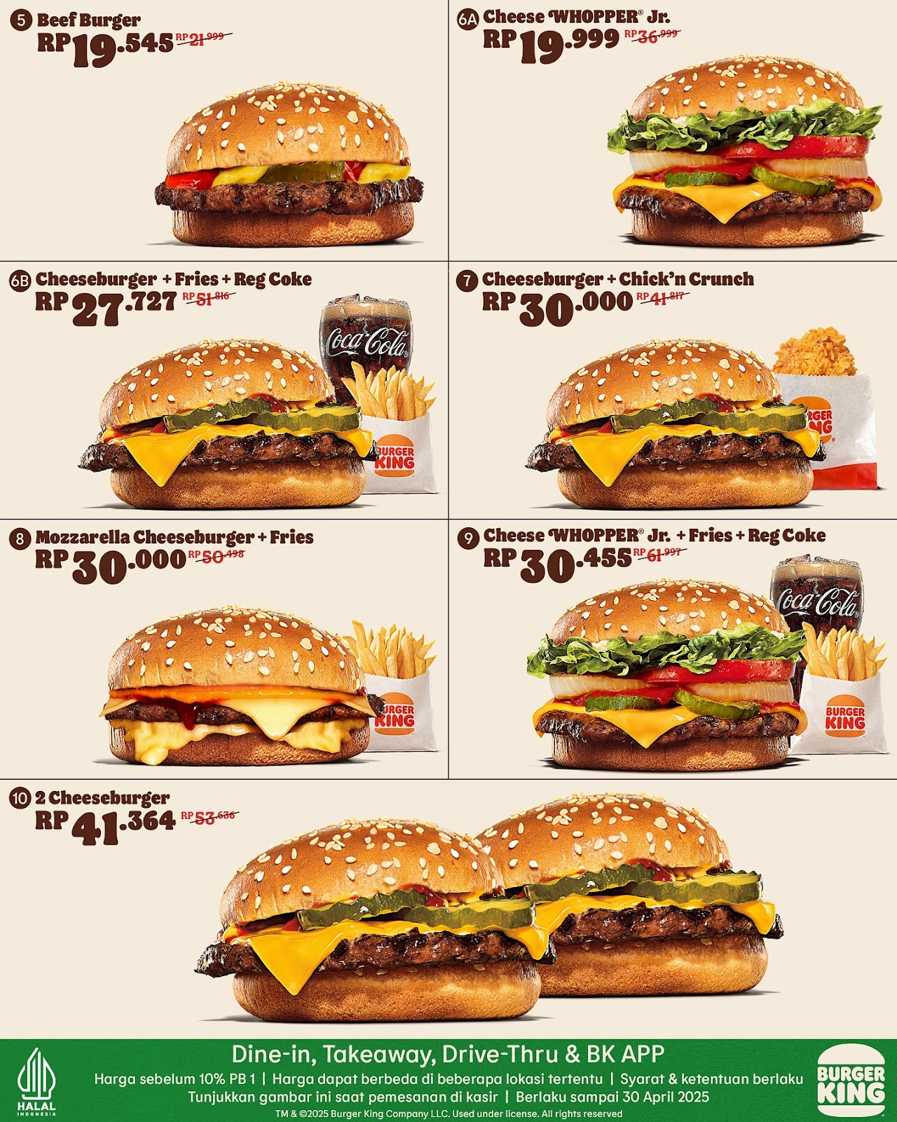 Promo Burger King Maret