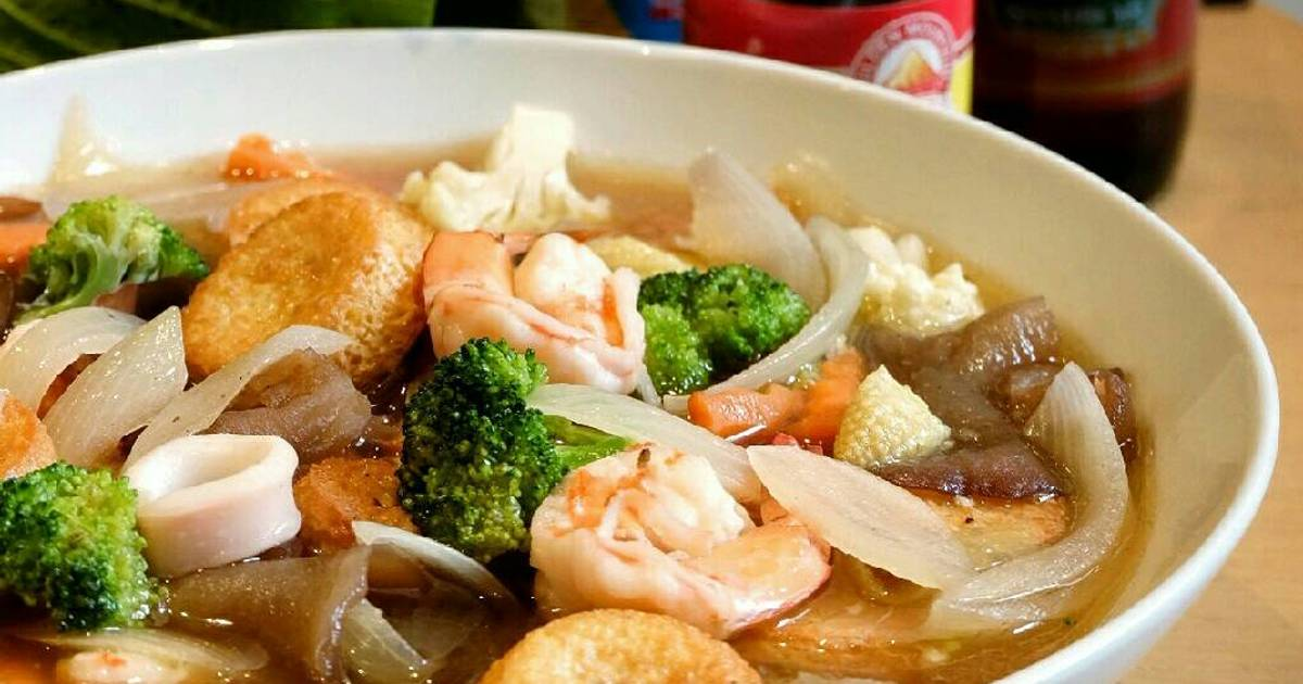 Sapo tahu seafood buka puasa (dok. Cookpad)
