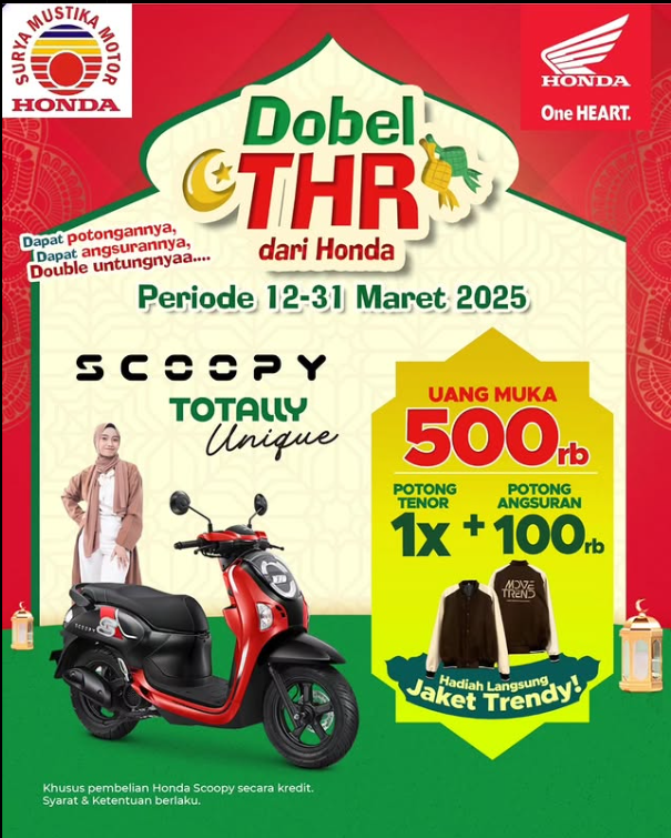 Uang Muka Rp500.000 aja!