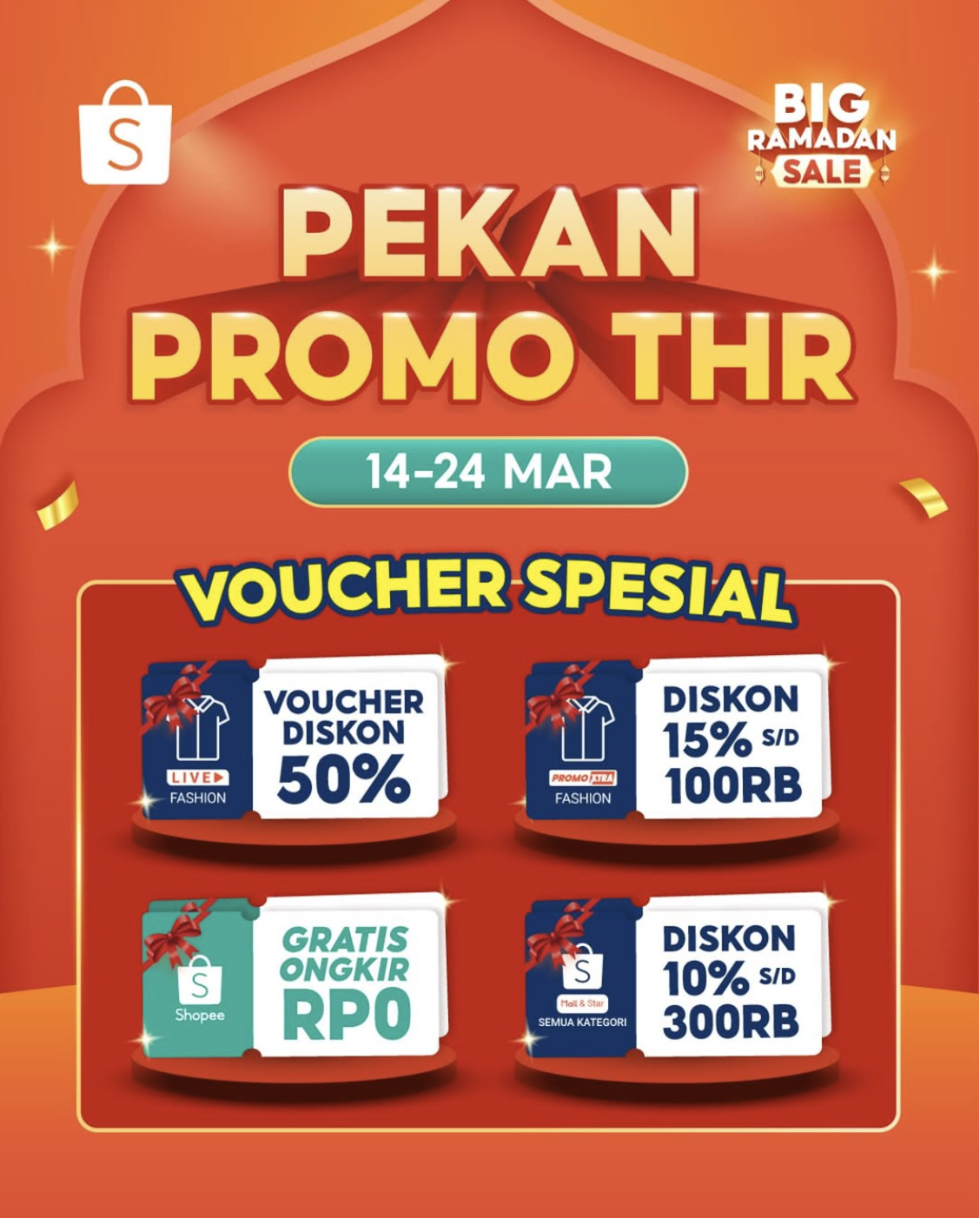 Shopee promo pekan THR