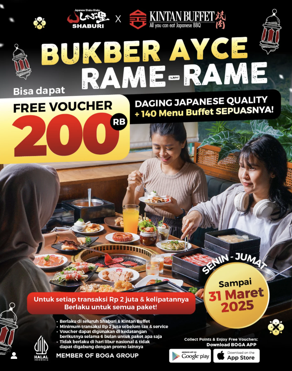 Promo Bukber Kintan Buffet