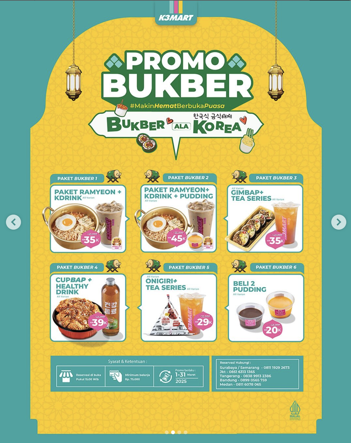 K3MART promo bukber