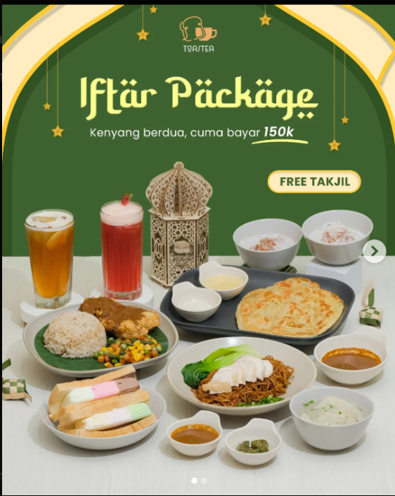 Promo bukber Toastea Semarang