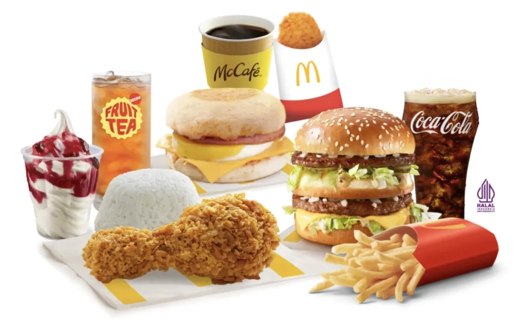 harga menu mcd terbaru