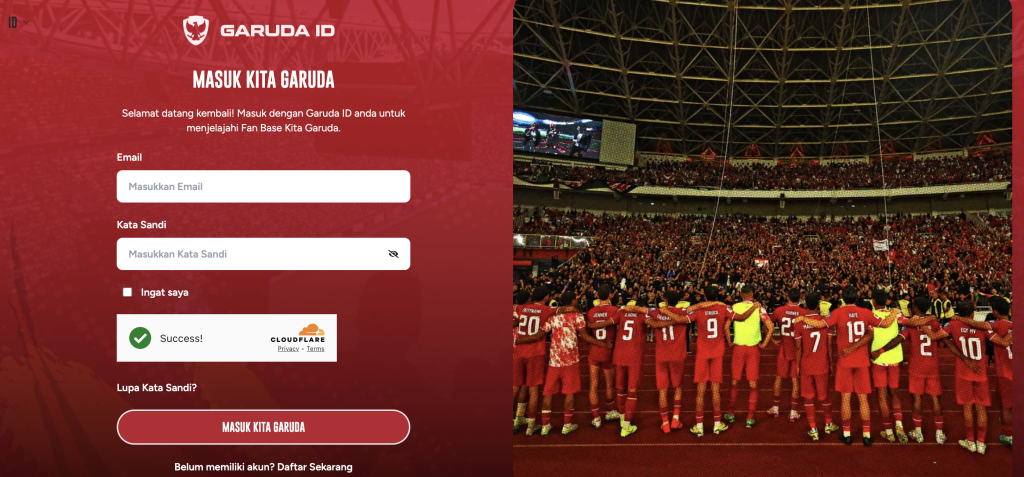 harga dan cara war tiket timnas tuwaga