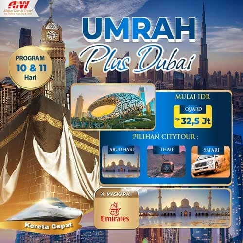 al hijaz umroh plus dubai tuwaga