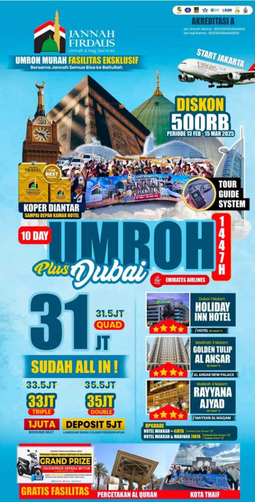 jannah firdaus umroh plus dubai tuwaga