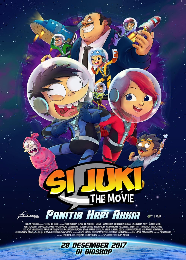 Poster si Juki The Movie: Panitia Hari Akhir tuwaga