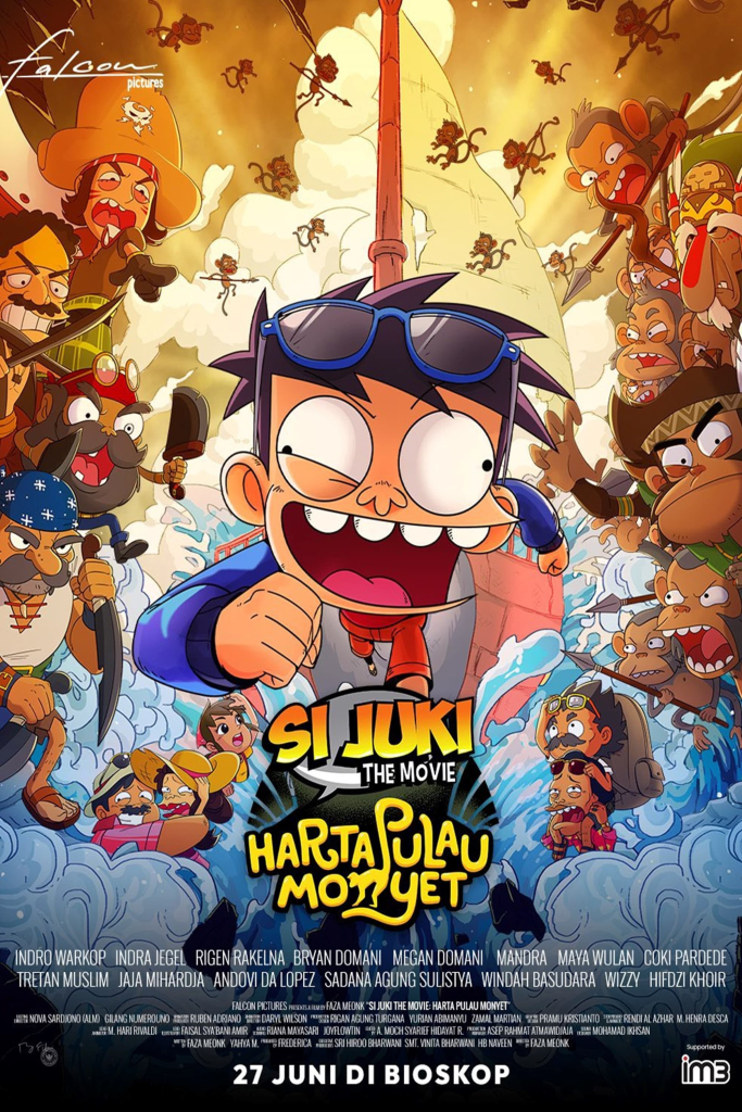 Si Juki The Movie: Harta Pulau Monyet poster tuwaga