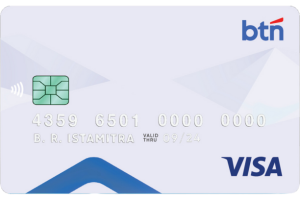 BRI BTN Gold Card VISA