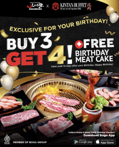 Rayakan hari spesialmu dengan lebih meriah di Kintan Buffet! - Tuwaga