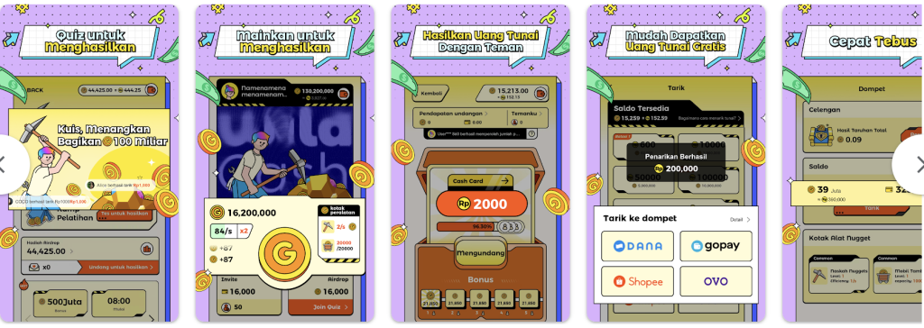 wildcash aplikasi tuwaga