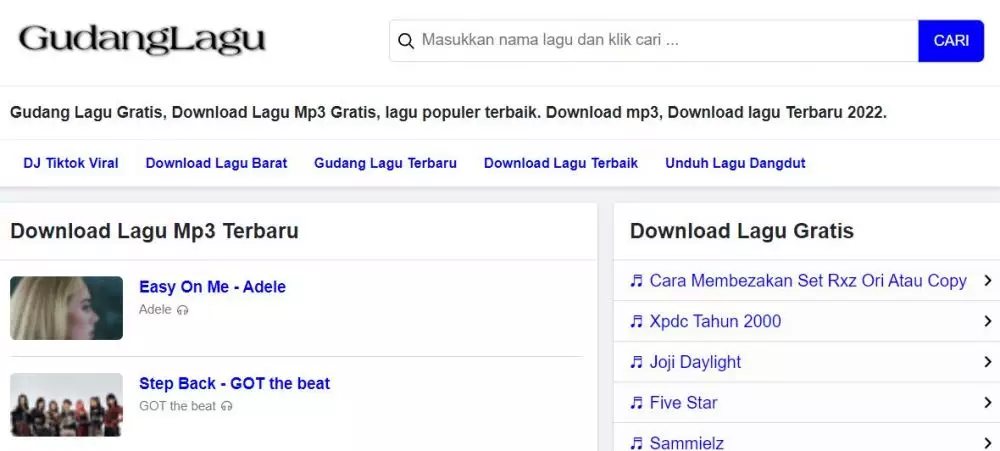 Download Mp3 GudangLagu