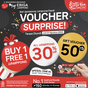 Ebiga Jjampong – Beli Jjampong Langsung Dapat Voucher Surprise Tanpa Diundi! - Tuwaga