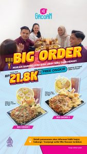 Mie Gacoan Promo Big Order dan Gratis Ongkir Mulai Dari Rp21.800 dengan Berbagai Metode Pembayaran - Tuwaga