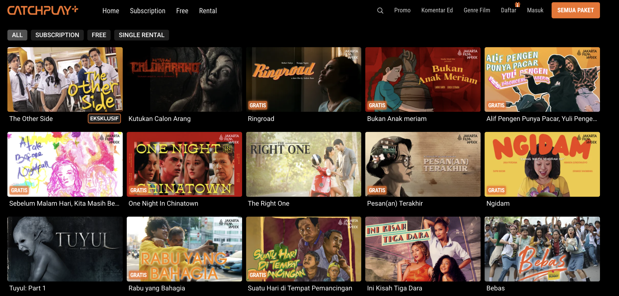 Mau Nonton Film Indonesia Gratis & Legal? Ini 17 Situs Resminya - Tuwaga