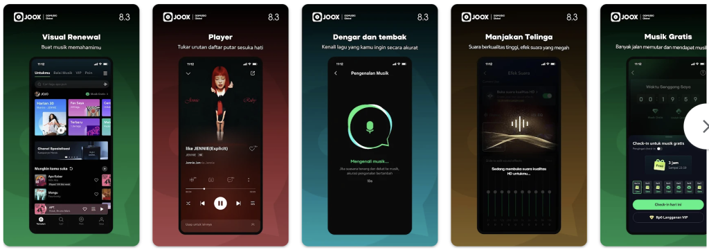 joox aplikasi musik tuwaga