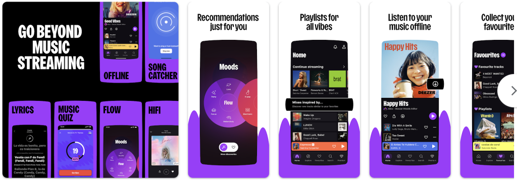 deezer aplikasi musik tuwaga