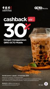 Xin Fu Tang Cashback 30% dengan QRIS OCTO Mobile - Tuwaga
