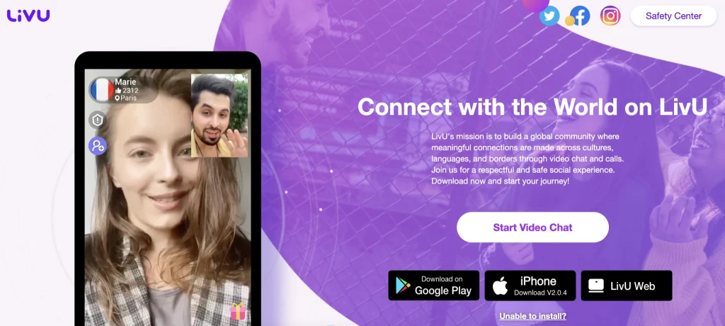 aplikasi VCS gratis tanpa koin liv u