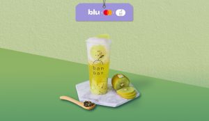 Ban Ban Tea Cashback 15% hingga Rp20.000 dengan QRIS blu - Tuwaga