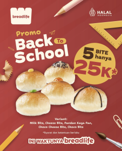 Breadlife Promo Back to School - Tuwaga