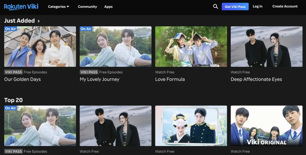 rakuten viki situs nonton drama china gratis legal