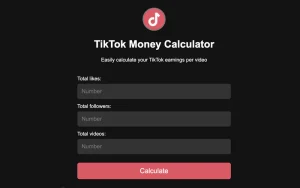 tiktok money calculator tuwaga