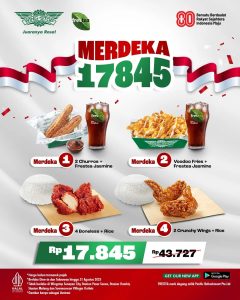 Wingstop Harga Spesial Rp17.845 Untuk 4 Menu Pilihan dengan Berbagai Metode Pembayaran - Tuwaga