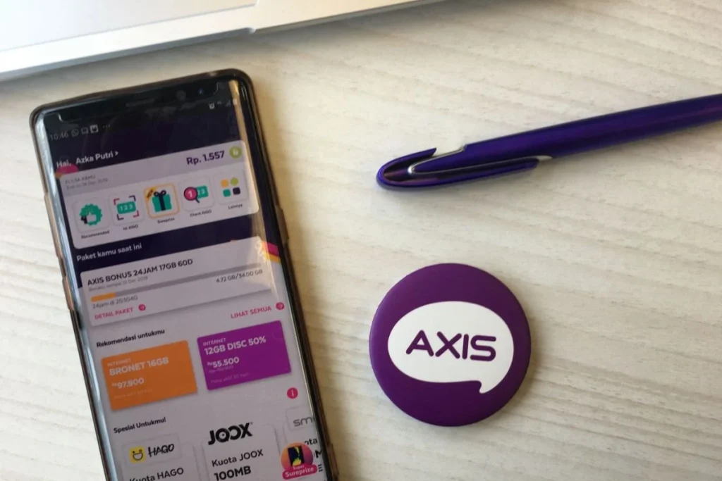 cara dapat kuota gratis axis tuwaga