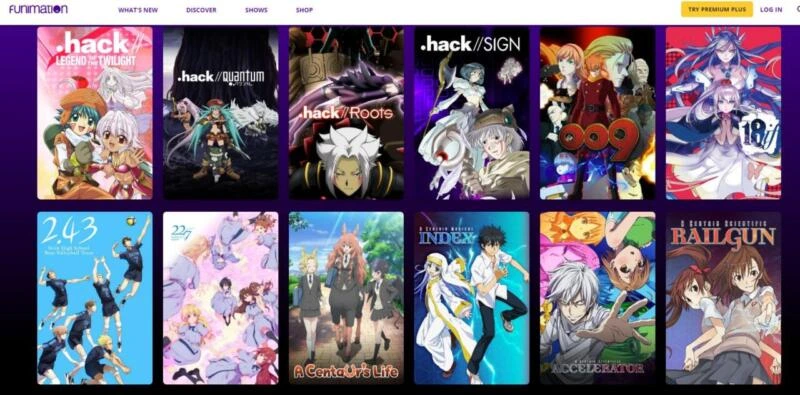 funimation situs nonton anime