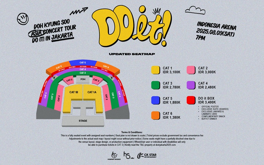 harga tiket D.O Jakarta