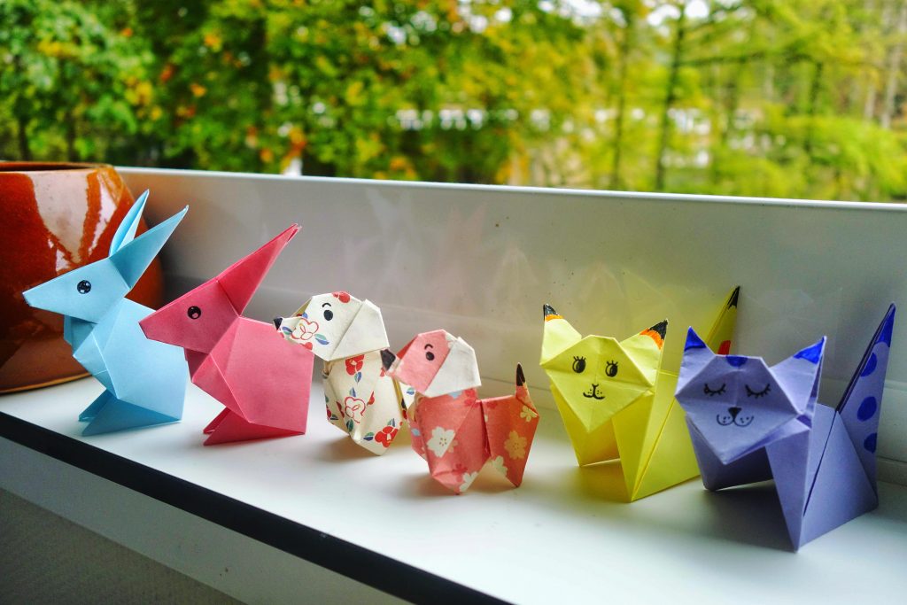 membuat hewan dari kertas origami tuwaga