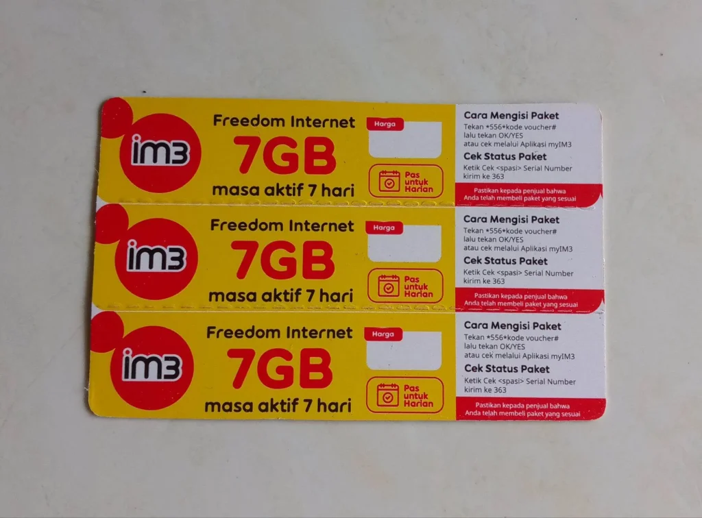 mengaktifkan voucher indosat tuwaga