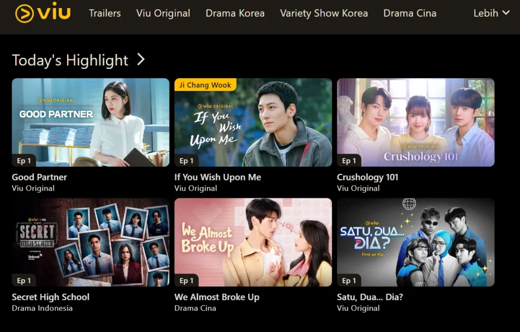 Streaming film Viu