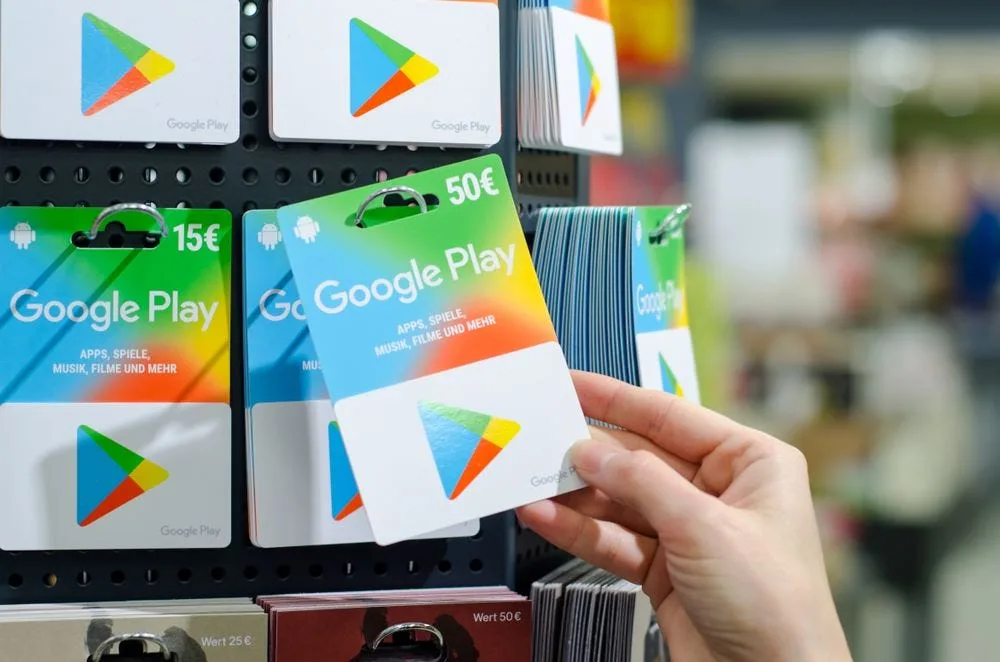 panduan google play gift card tuwaga